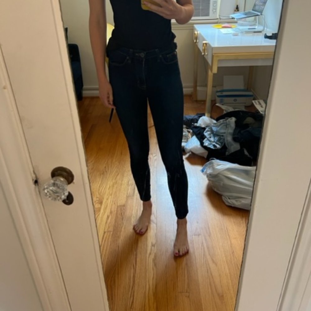 Hudson dark wash skinny jeans size 26